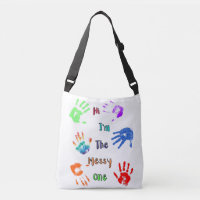 Salut, je suis The Messy One - Paint Handprints