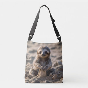 Sac Ajustable Sandy Shores : bébé paresseux construisant des châ