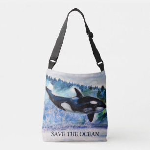Sac Ajustable Sauvez la coutume d'océan tout plus de - imprimez
