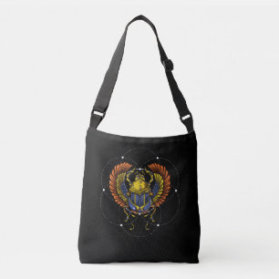 Sac Ajustable Scarab Beetle Symbole égyptien Géométrie sacrée