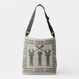 Sac Ajustable Scène tribale africaine Abstraite