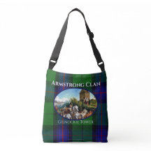 Scottish Armstrong Clan Tartan & Castle Fourre-tou