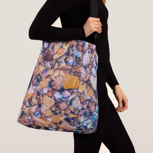 Sac Ajustable Sea Shells et Pebbles (De près)