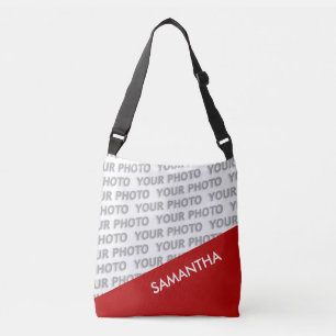 Sac Ajustable SEULS RECTANGLES DE COULEUR - rouge + vos idées