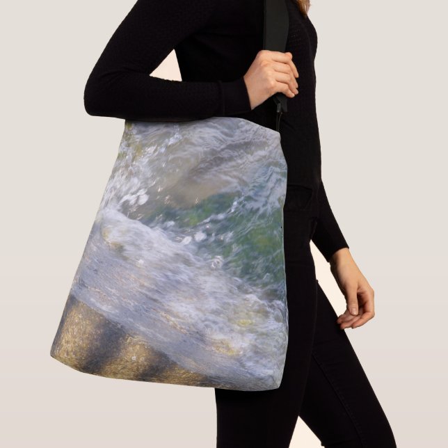 Sac Ajustable Shimmering Water on Rocks Tote (De près)