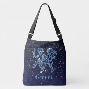 Sac Ajustable Signe Gemini Constellation et Zodiaque avec étoile