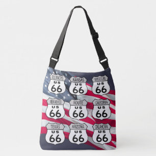 Sac Ajustable Signes des USA 66 d'itinéraire
