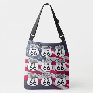 Sac Ajustable Signes des USA 66 d'itinéraire