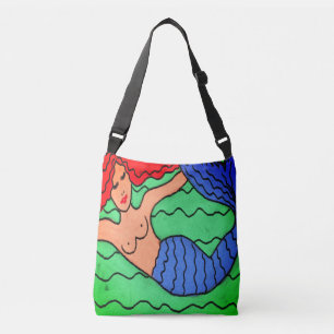 Sac Ajustable Sirène d'art Abstraite