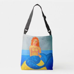 Sac Ajustable Sirène d'art Abstraite colorée