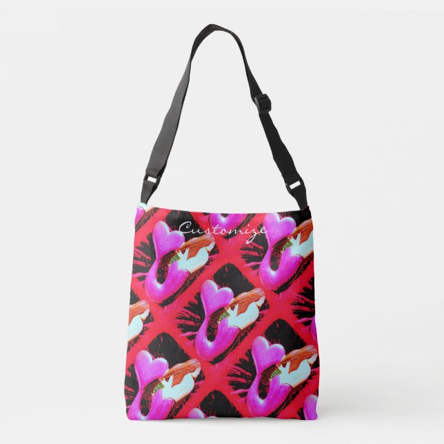 Sac Ajustable sirènes de coeur-queue de roux (Dos)