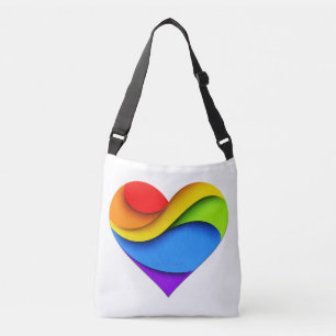 Sac Ajustable SlipperyJoe's orgueillement coeur courbes forme 3D