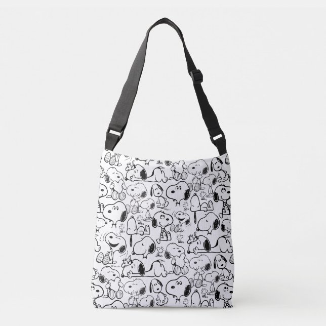 Sac Ajustable Snoopy Smile Giggle Laugh Pattern (Devant)