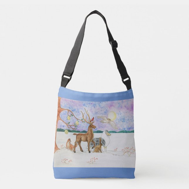 Sac Ajustable Solstice d'hiver Fourre-tout (Devant)