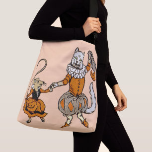 Sac Ajustable souris dansant avec une empreinte de chat