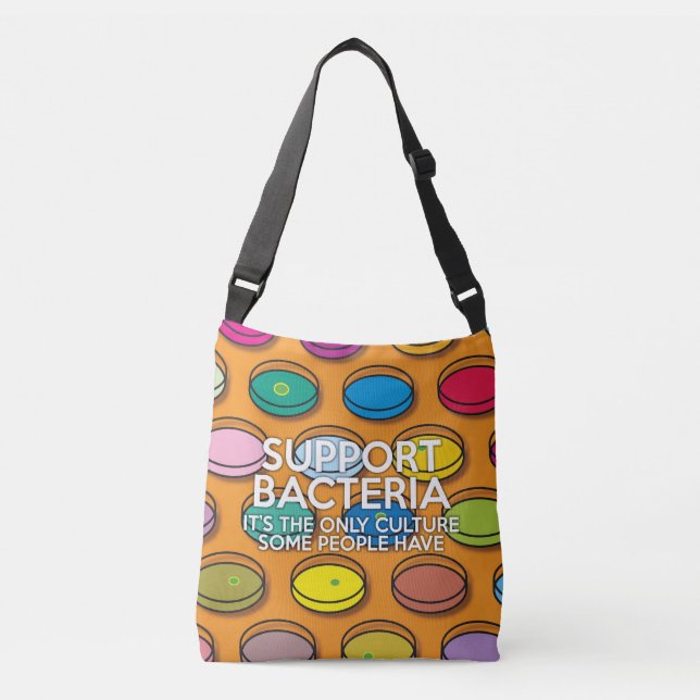 Sac Ajustable SOUTIEN BACTERIA Fun Science Médicale (Devant)