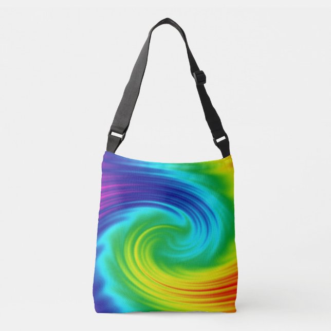 Sac Ajustable Spirale d'arc-en-ciel (Devant)