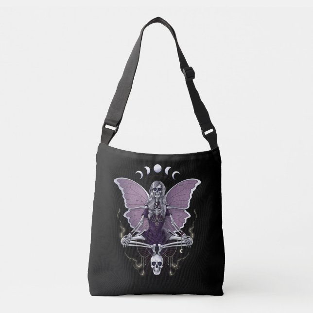 Sac Ajustable Squelette papillon Goth (Devant)