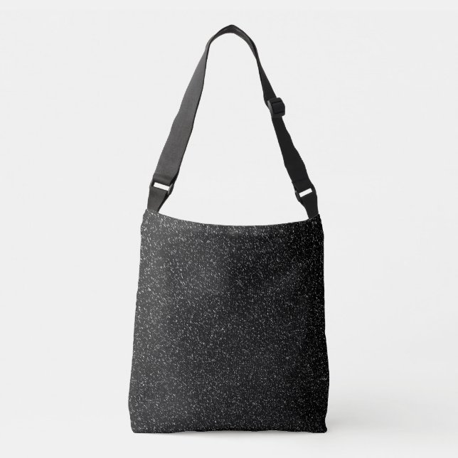 Sac Ajustable Style en pierre noir moderne - l'espace (Devant)