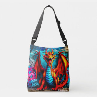 Sac Ajustable Style Graffiti conception dragon
