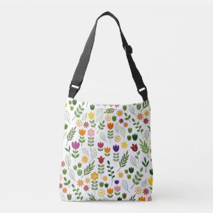Sac Ajustable Style scandinave Flora et motif de faune grand