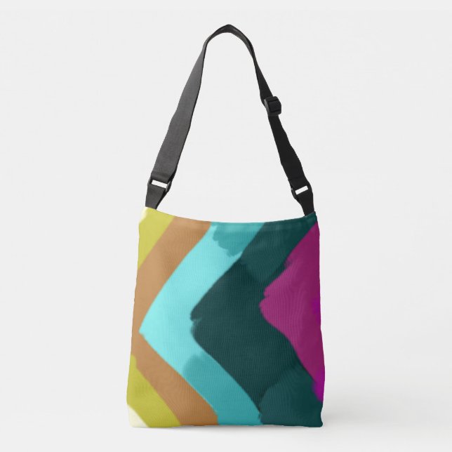 Sac Ajustable Summer Splash Colorful Abstract Art  (Devant)
