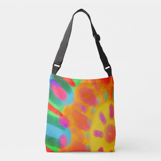 Sac Ajustable Sunburst Abstrait Art (Devant)