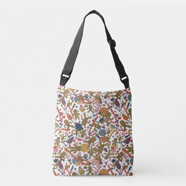 Sac Ajustable Sweet Christmas Gingerbread Homme Sucre de canne D (Devant)