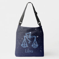 Symbole Libra Constellation et Zodiac avec étoiles