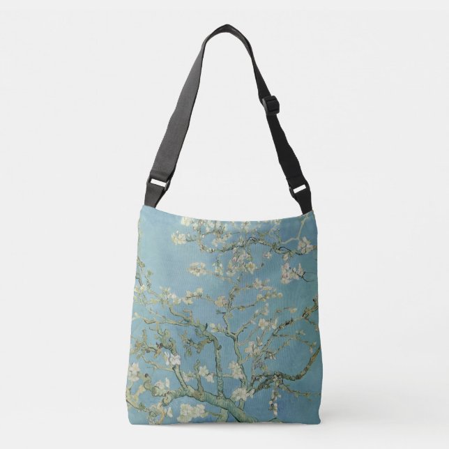Sac Ajustable Tableau des fleurs d'amandes de Van Gogh (Devant)