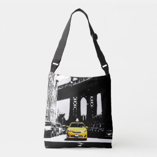 Sac Ajustable Taxi jaune noir élégant Brooklyn de Nyc New York