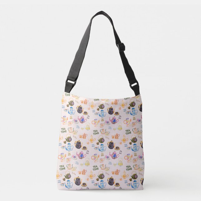 Sac Ajustable tea time pattern (Devant)