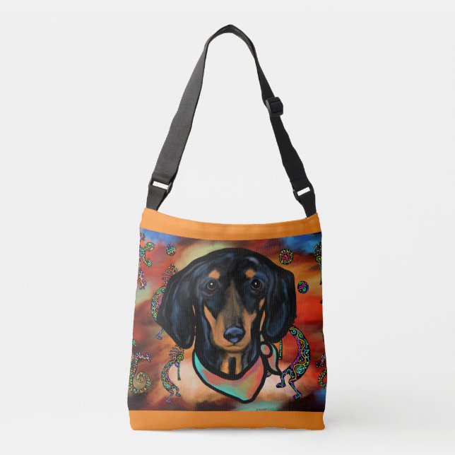 SAC AJUSTABLE TECKEL (Devant)