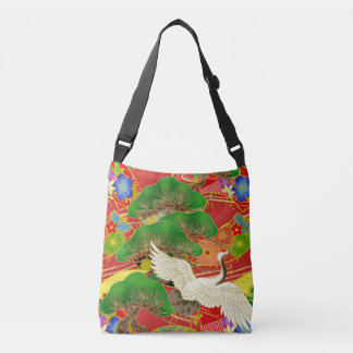 Sac Ajustable Tissu japonais inspiré par le motif Kimono