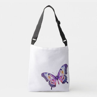Sac Ajustable Toile violet de passion : Monarque violet multicol