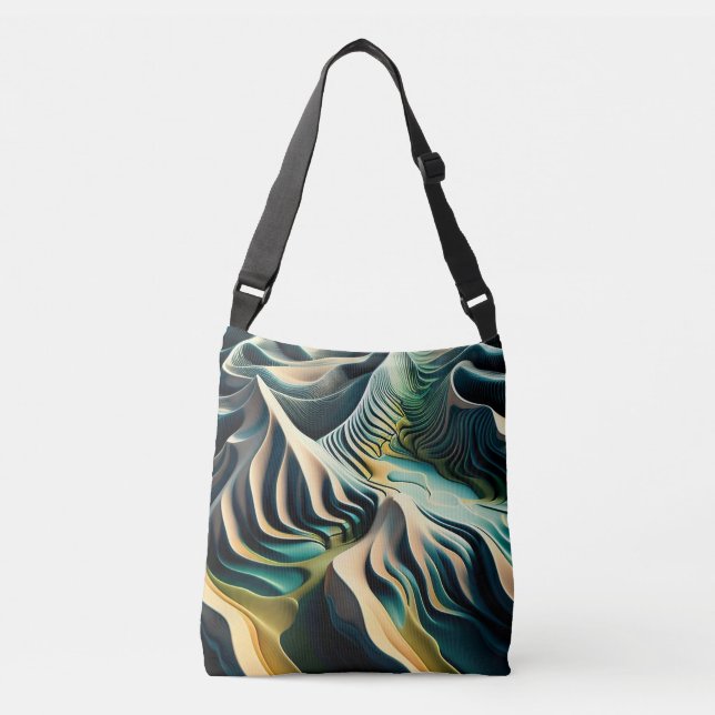 Sac Ajustable Topographic currents (Devant)