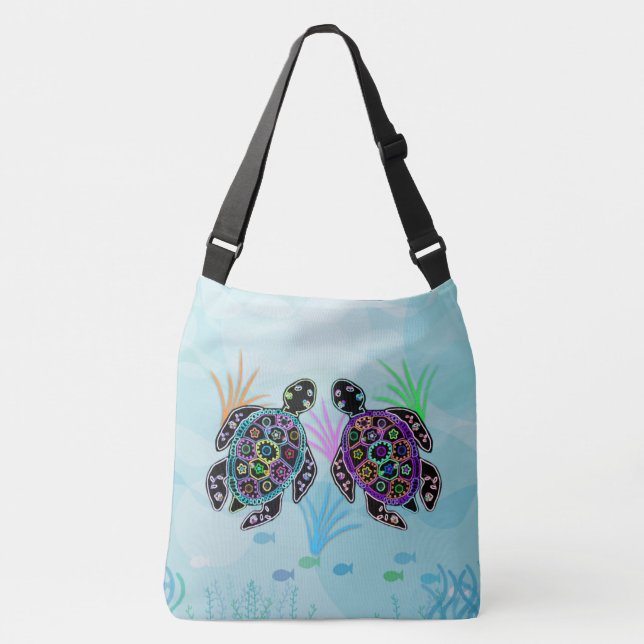 Sac Ajustable Tortues de mer (Devant)