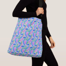 Totes en route en fleurs