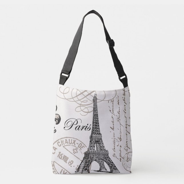 SAC AJUSTABLE TOUR EIFFEL VINTAGE MODERNE (Devant)