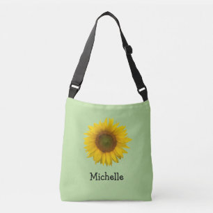 Sac Ajustable Tournesol Jaune mignon Vert personnalisé