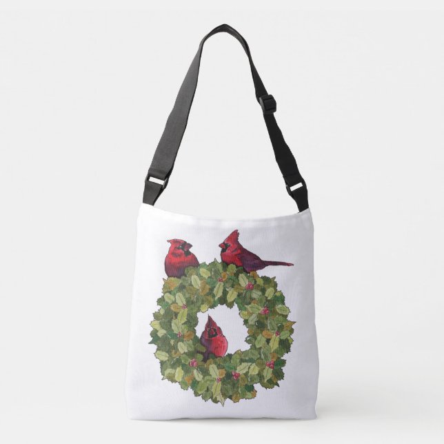 Sac Ajustable Tout autour de la couronne de Noël (Devant)