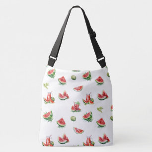 Sac Ajustable tranche de pastèque rouge, mûre, juteuse