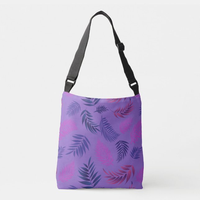 Sac Ajustable Tropical Leaves Pattern 19 (Devant)