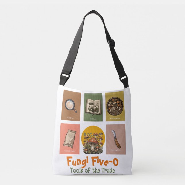 Sac Ajustable Trousse d'outils pour les mycologues vintages : le (Devant)
