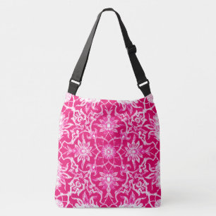 Sac Ajustable Tuile chinoise Art nouveau - Fuchsia rose