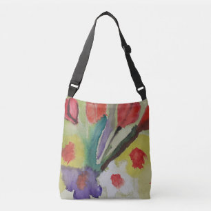 Sac Ajustable Tulipes Abstraites et fleurs de printemps