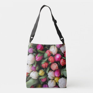Sac Ajustable Tulipes Fleurs colorées Printemps de Pâques