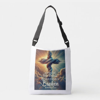 Sac Ajustable "Un cordon de trois brins" Ecclesiastes 4:12