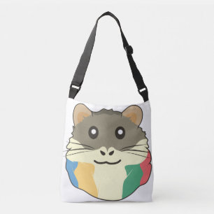 Sac Ajustable Un mignon animal de dessin animé avec une écharpe