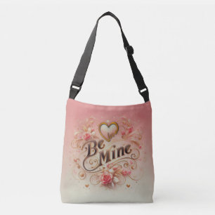 Sac Ajustable Valentine's Day Be Mine Design with Heart, Citatio